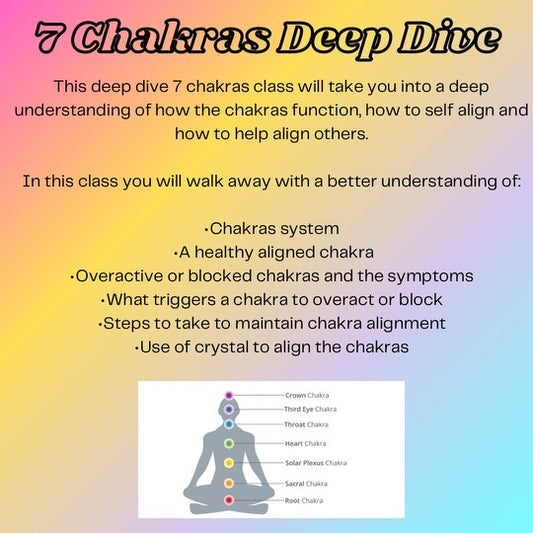 7 Chakras Class Oct 19th