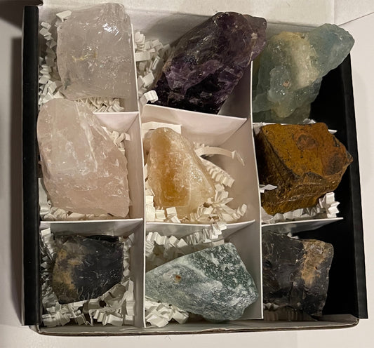 Crystals Set Reiki Attuned